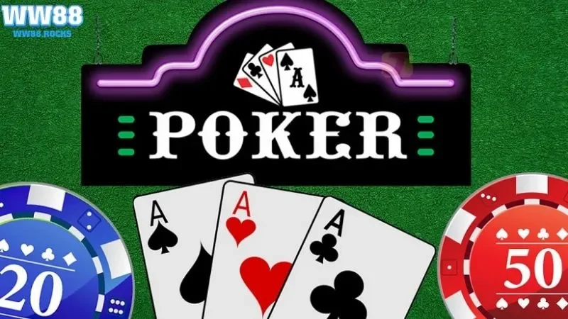 Poker là một trò chơi thú vị cho anh em tham gia cược